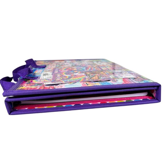 Lisa Frank Coloring & Activity Set w Fold Out Storage Case Puzzles 750 Stickers - Picture 10 of 10